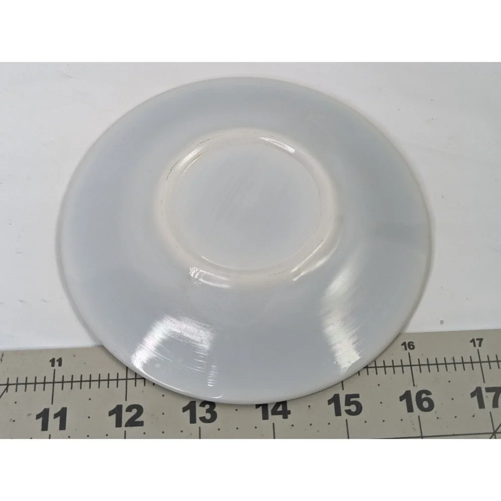 Hazel Atlas‎ Green Saucer Plate